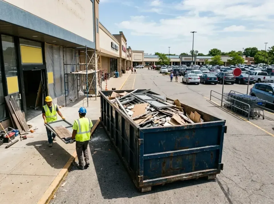 retail-store-renovation-debris-003 — frequently asked questions, Roll-off Dumpster Rentals in Gray Summit, MO